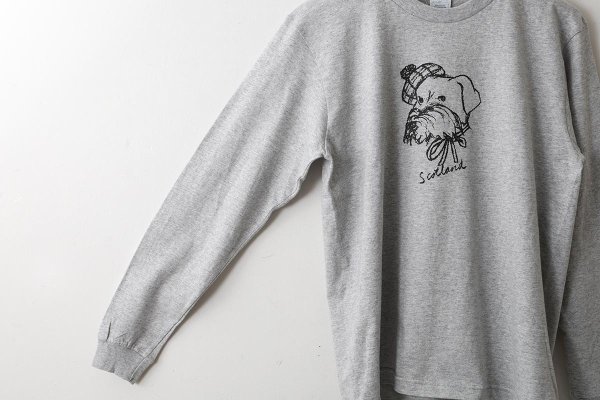 画像4: Souvenir Long T-Shirts "Scotland"  (GY) (4)