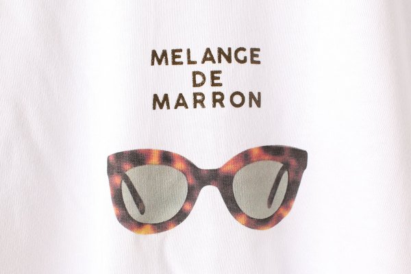 画像4: PRINTED TEE SHIRTS (MELANGE DE MARRON) (4)