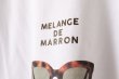 画像5: PRINTED TEE SHIRTS (MELANGE DE MARRON) (5)