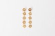 画像1: FLOWER - ETCHED METAL EARRINGS 5-PIECE (1)