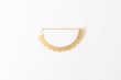 画像1: SEMICIRCULAR - ETCHED METAL BROOCH (1)