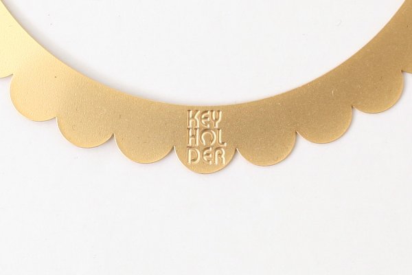 画像5: SEMICIRCULAR - ETCHED METAL BROOCH (5)
