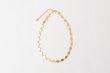 画像1: CIRCLE - ETCHED METAL NECKLACE (1)