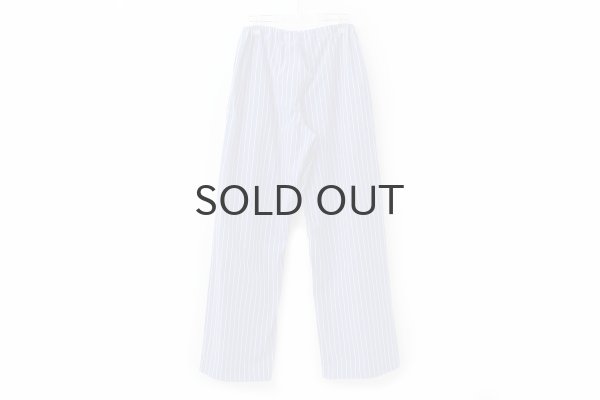 画像2: COTTON STRIPE REGULAR PANTS (BL) (2)