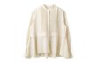 画像1: tuck frill flare shirt (IV) (1)