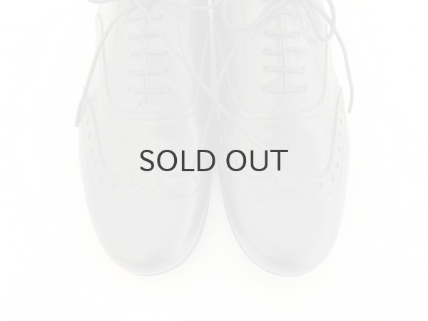 画像6: TRAVEL SHOES ウィングチップシューズ(BK) (6)