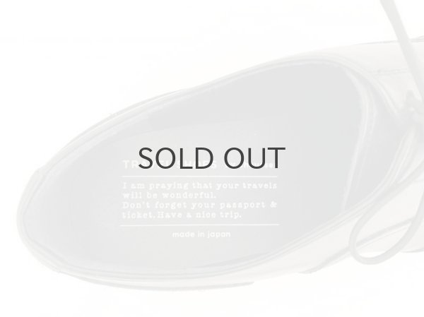 画像9: TRAVEL SHOES ウィングチップシューズ(BK) (9)