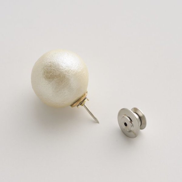 画像3: 1.8cm 1粒プティパール・ピンブローチ (M) (3)