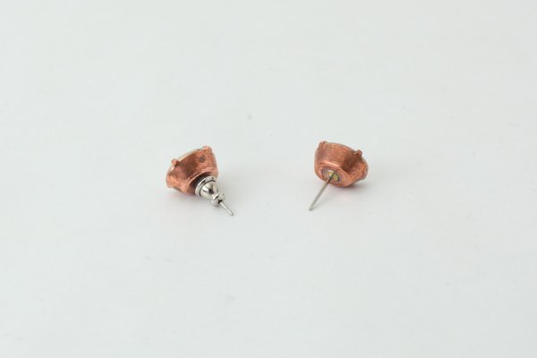 画像3: アンティークラインストーン ピアス・イヤリング (3)