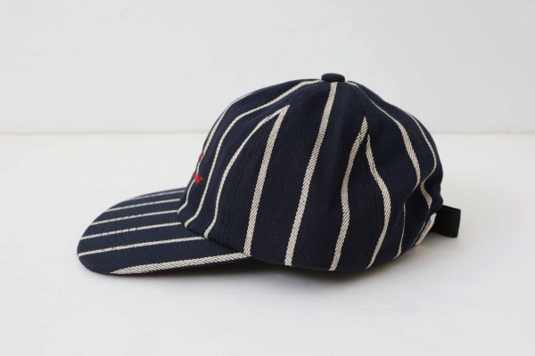 画像3: YTU Logo Cap_Butcher Stripe (3)