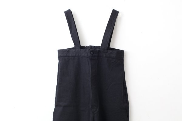 画像3: Hight Rise Brace Trousers (BK) (3)