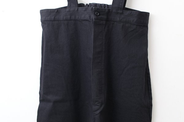 画像4: Hight Rise Brace Trousers (BK) (4)