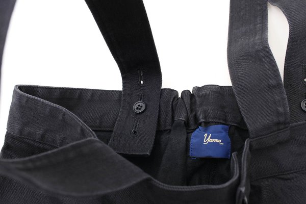 画像11: Hight Rise Brace Trousers (BK) (11)