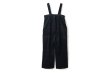 画像1: Hight Rise Brace Trousers (BK) (1)