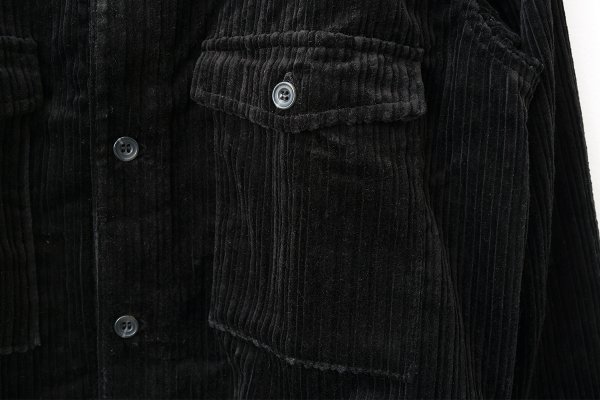 画像5: SALE15%OFF!! Corduroy Work JK (BK) (5)