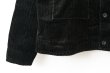 画像7: SALE15%OFF!! Corduroy Work JK (BK) (7)
