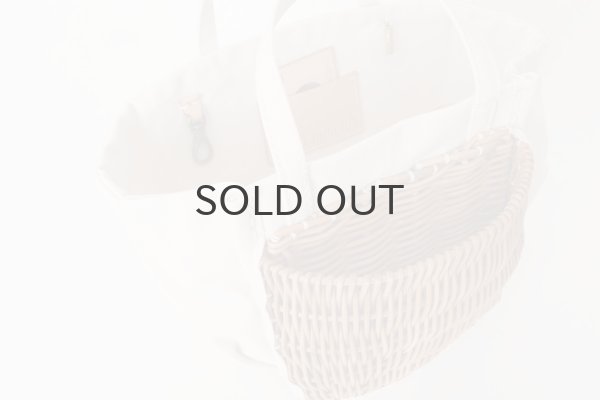 画像8: キャンバス・カゴポケット付トート（12630:IV） (8)