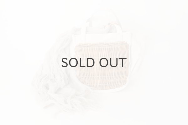 画像5: キャンバス・カゴポケット付トート（12630:IV） (5)