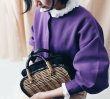画像11: 別注!! AMOSSAミラノリブ BIGパフスリーブカーディガン (ROY:09) (11)