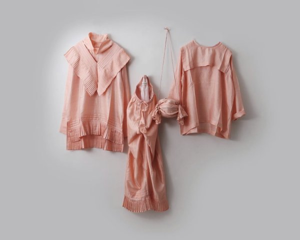 画像11: Khadi Silk Back Button Sailor Blouse (RV) (11)