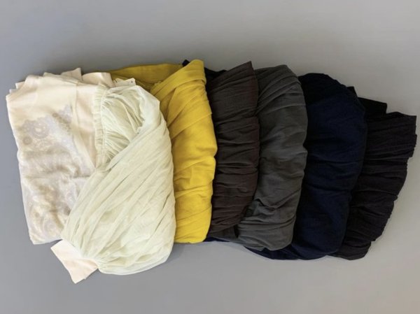 画像22: Wool Jersey T-Shirts With Mesh Sleeves KNT216D (22)