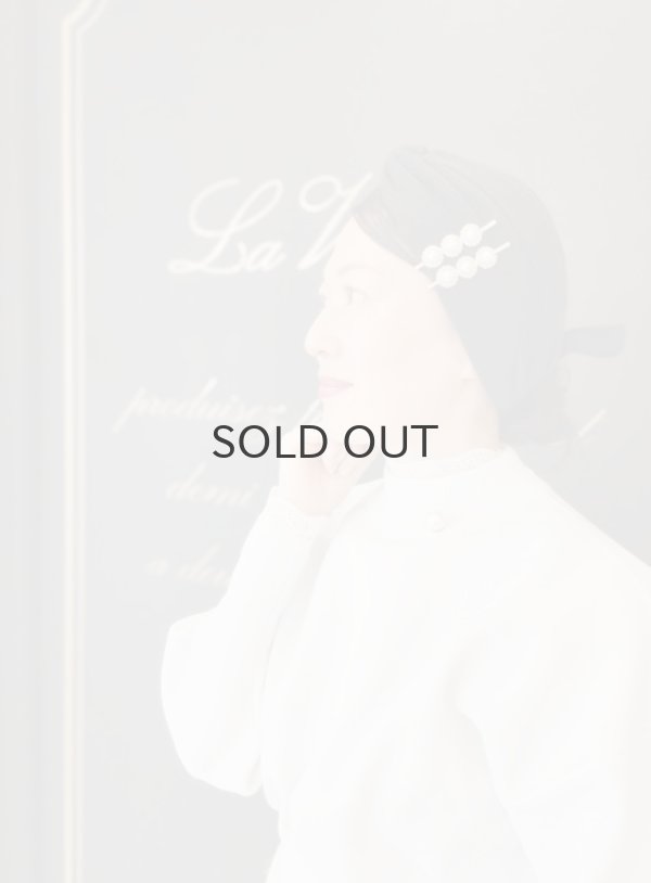 画像12: pearl×crystal hair pin (30739) (12)