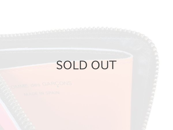 画像3: CDG WALLET SUPER FLUO ジップウォレット  (PK×YW) (3)
