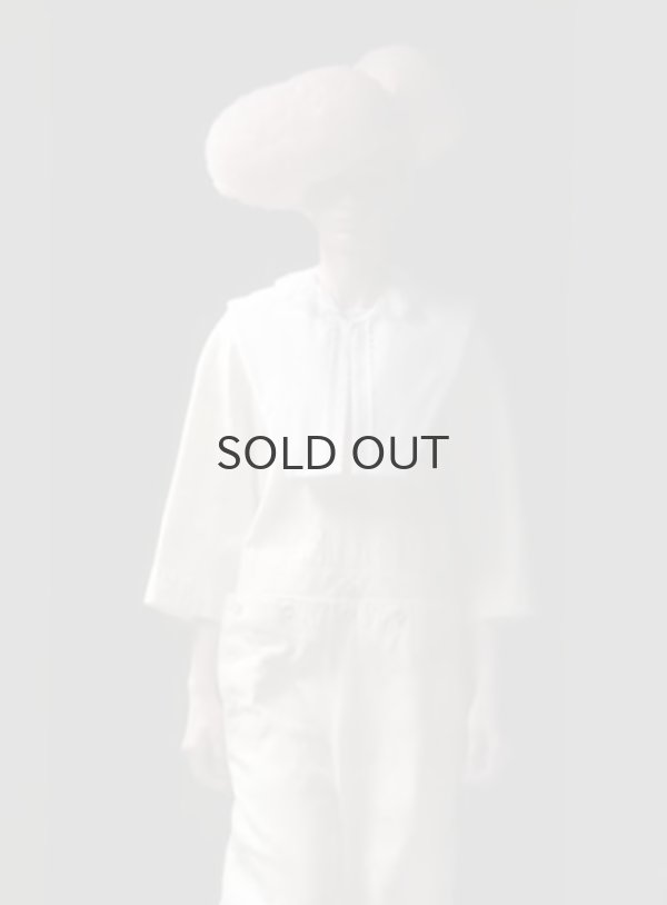 画像18: 綿タイプライター 付け衿 (WH) (18)