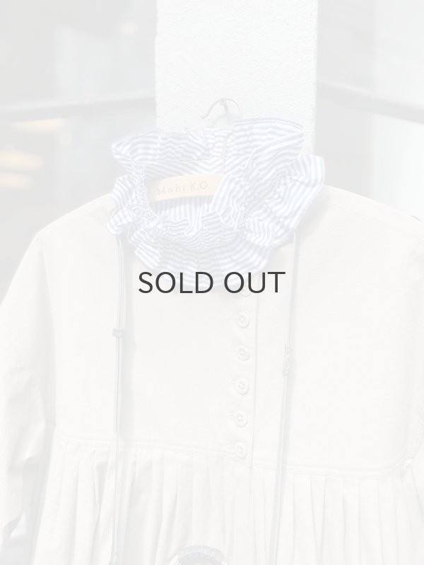 画像25: ワッシャータイプライター フリルカラーシャツ (ST) (25)