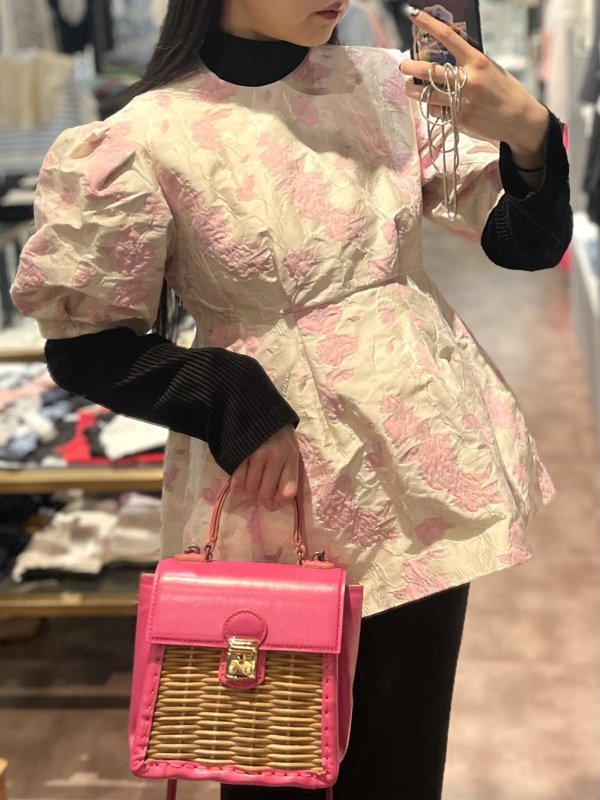 画像25: SALE40%OFF‼︎ Flower jacquard top (OF) (25)