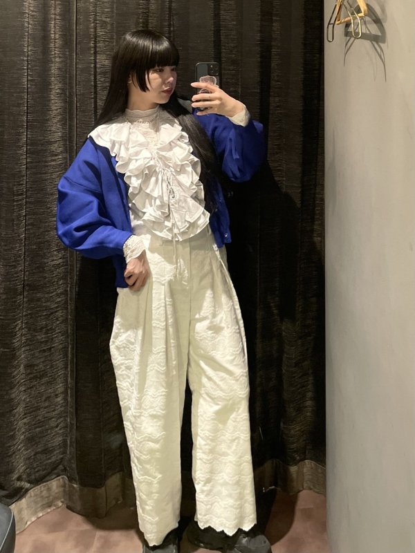 画像16: 別注!! AMOSSAミラノリブ BIGカーディガン(ROY:09) (16)