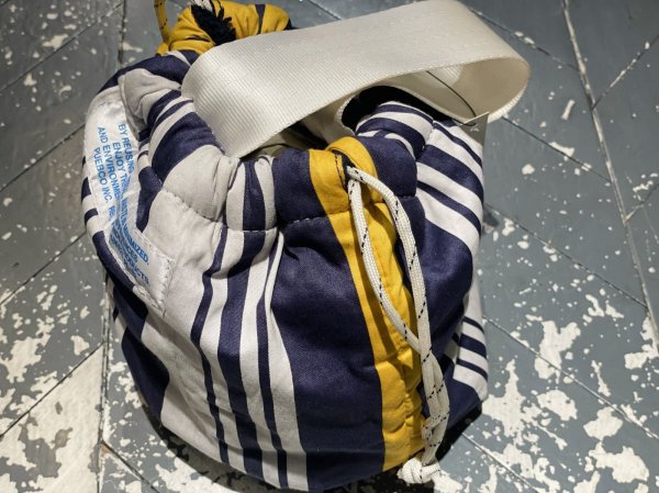 画像5: SALE20%OFF!! PUEBCO shirt fabric drawstring bag (5)