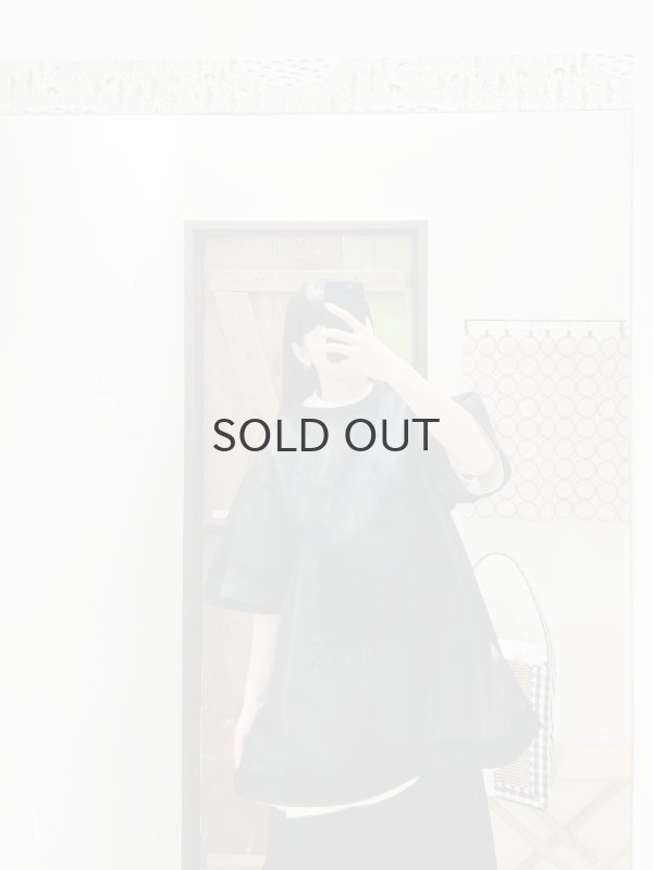 画像25: Wラッセル Big T-shirt  (55511:BK) (25)