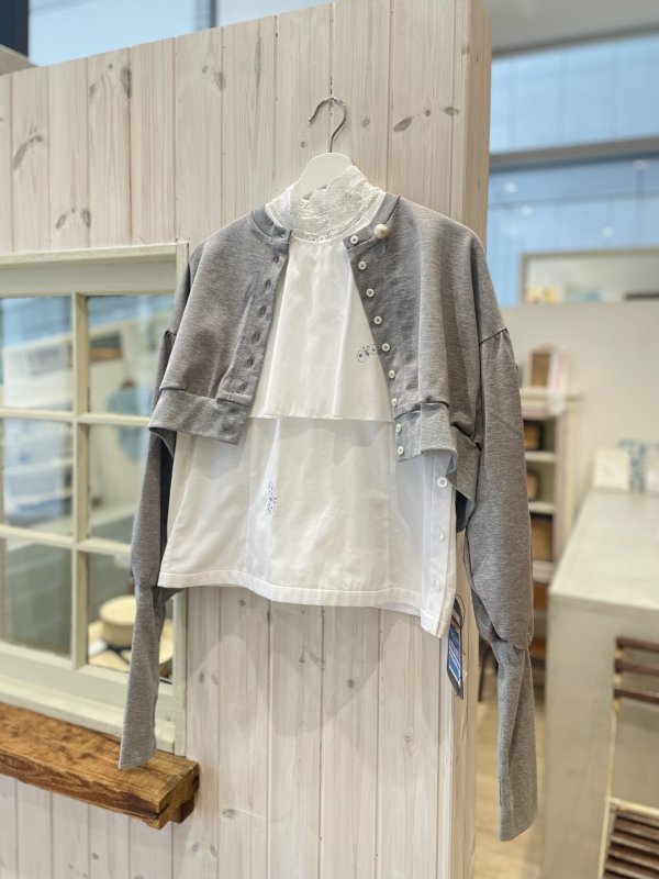 画像27: choucho ノースリーブブラウス (ADS1364:WH) (27)