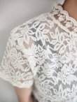 画像20: SALE!! RWDelicia Capsleeve Regular T-neck Top 100956 (BK) (20)
