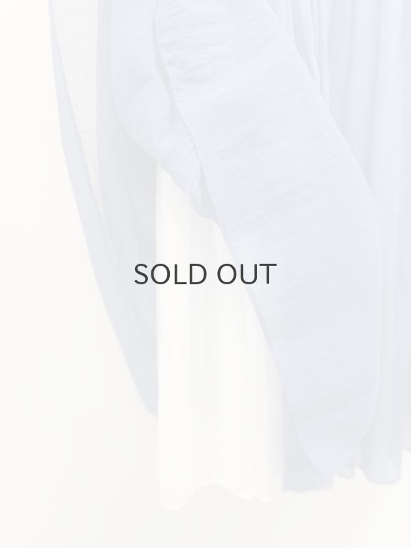 画像5: Cotton Lawn Skirt (BL） (5)