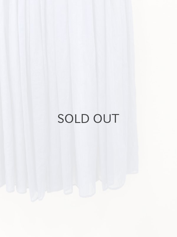 画像3: Cotton Lawn Skirt (BL） (3)