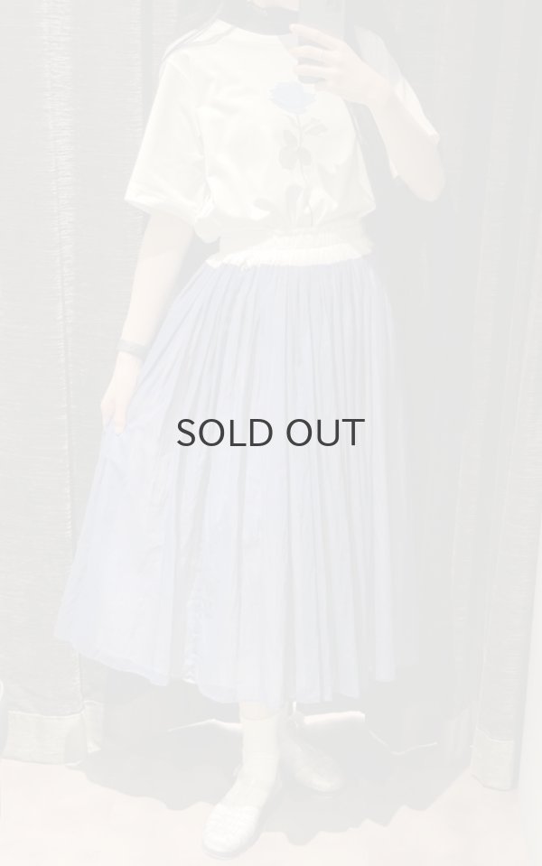 画像6: Cotton Lawn Skirt (BL） (6)