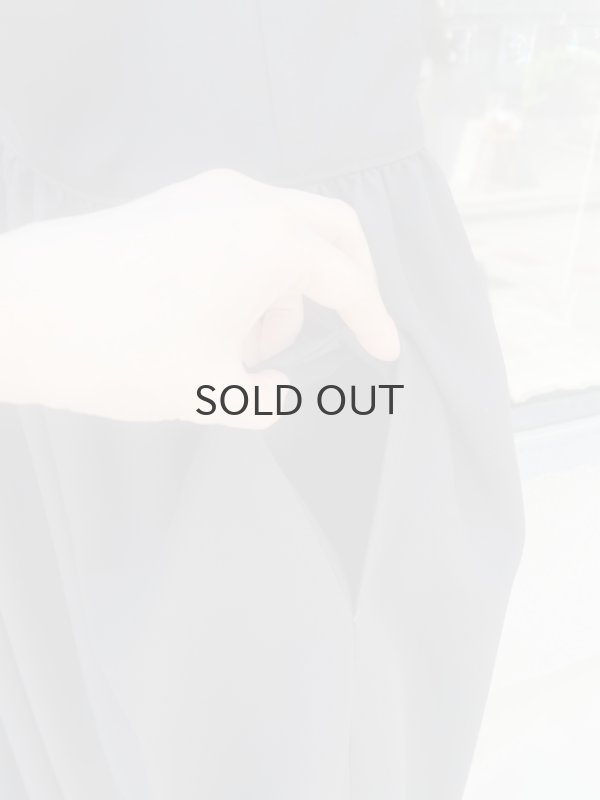 画像5: ウールギャバ後染ジャンパースカート（NV） (5)