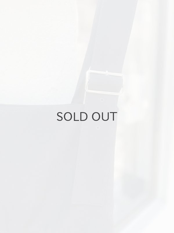 画像3: ウールギャバ後染ジャンパースカート（NV） (3)