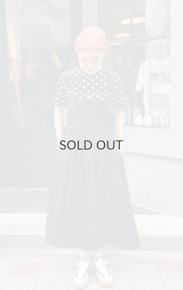 画像9: ウールギャバ後染ジャンパースカート（NV） (9)