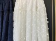 画像3: SALE30%OFF!! フラワーオーガンジースカート (3)