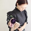 画像17: 別注!! Cotton Silk PinTuck RuffleCollar (WH) (17)