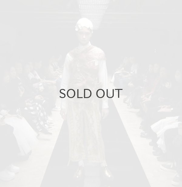 画像21: エステルスカーフ柄プリントMIXパンツ (PK) (21)