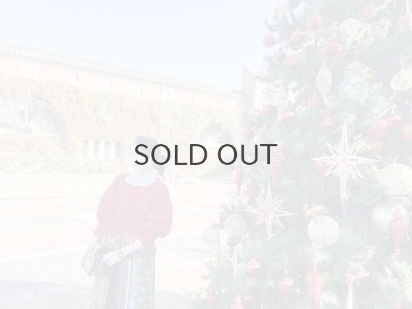 画像12: 別注!! AMOSSAミラノリブ BIGパフスリーブカーディガン (BD:16) (12)