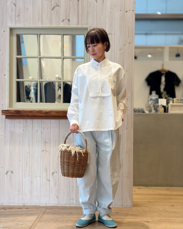 画像8: choucho ブラウス (AES1447:WH) (8)