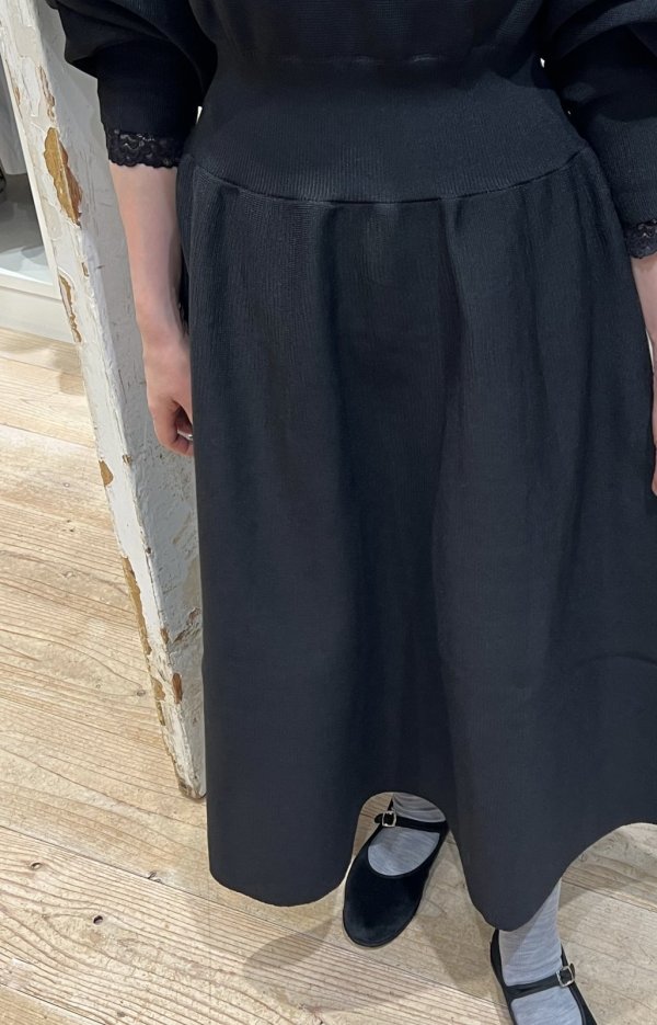 画像31: 別注!! AMOSSAミラノリブ フレアワンピース（NV:17） (31)