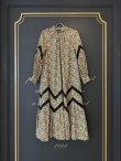 画像1: 別注!! print gather dress (1)