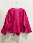 画像2: [30] Khadi Silk Ribbon Light Jackt (RV) (2)