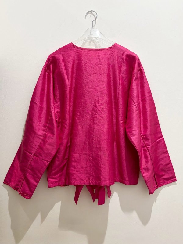 画像2: [30] Khadi Silk Ribbon Light Jackt (RV) (2)